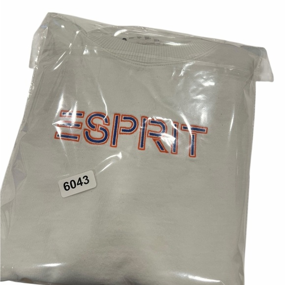 Vintage 80s Esprit Sweatshirt | Retro Logo Crewneck Pullover | Small - Picture 12 of 12